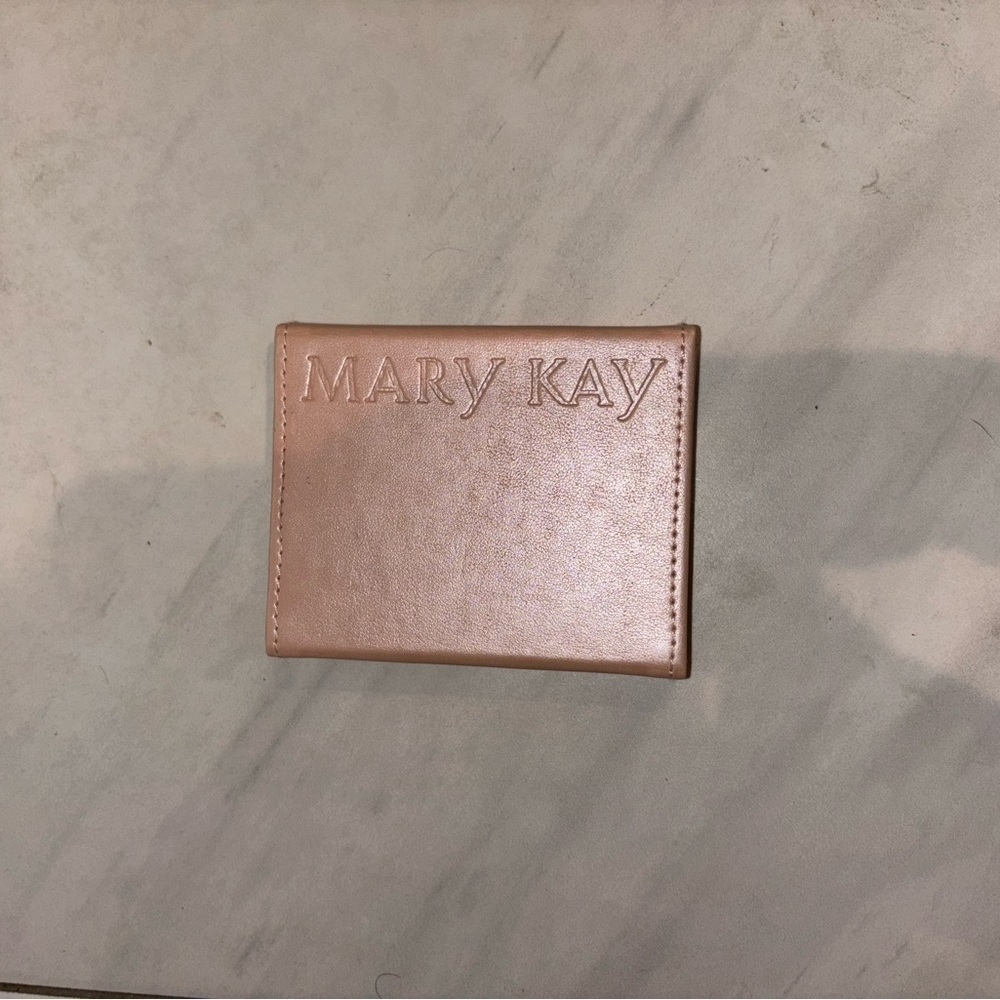 Mary Kay Blush Pink Quad Fold Photo Case